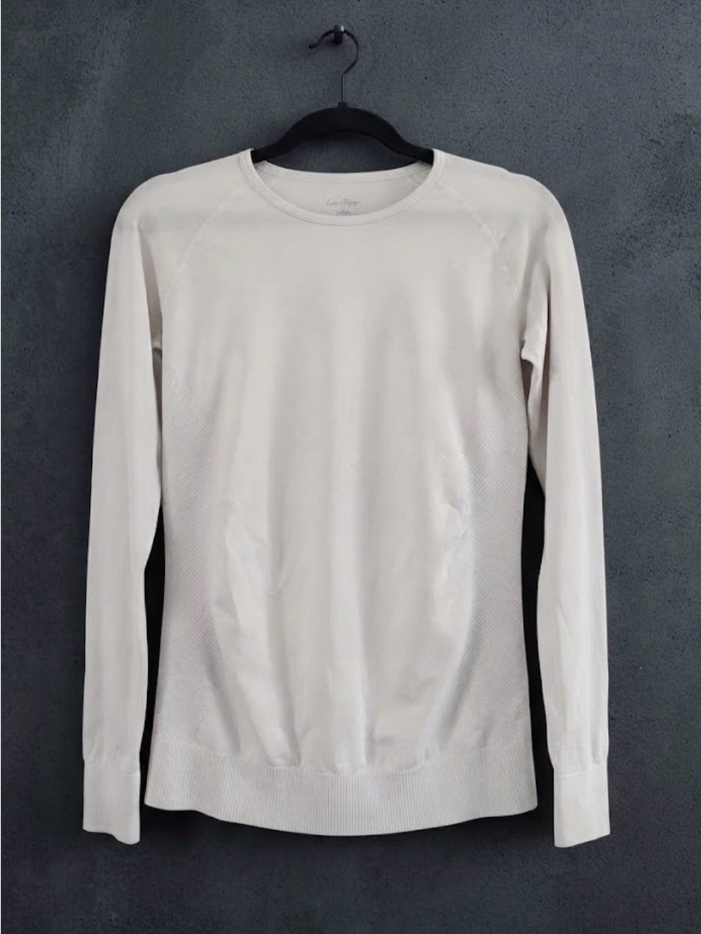KOI 315 Women's Stretch Long-Sleeve Seamless Knit Divine Underscrub Tee White XL